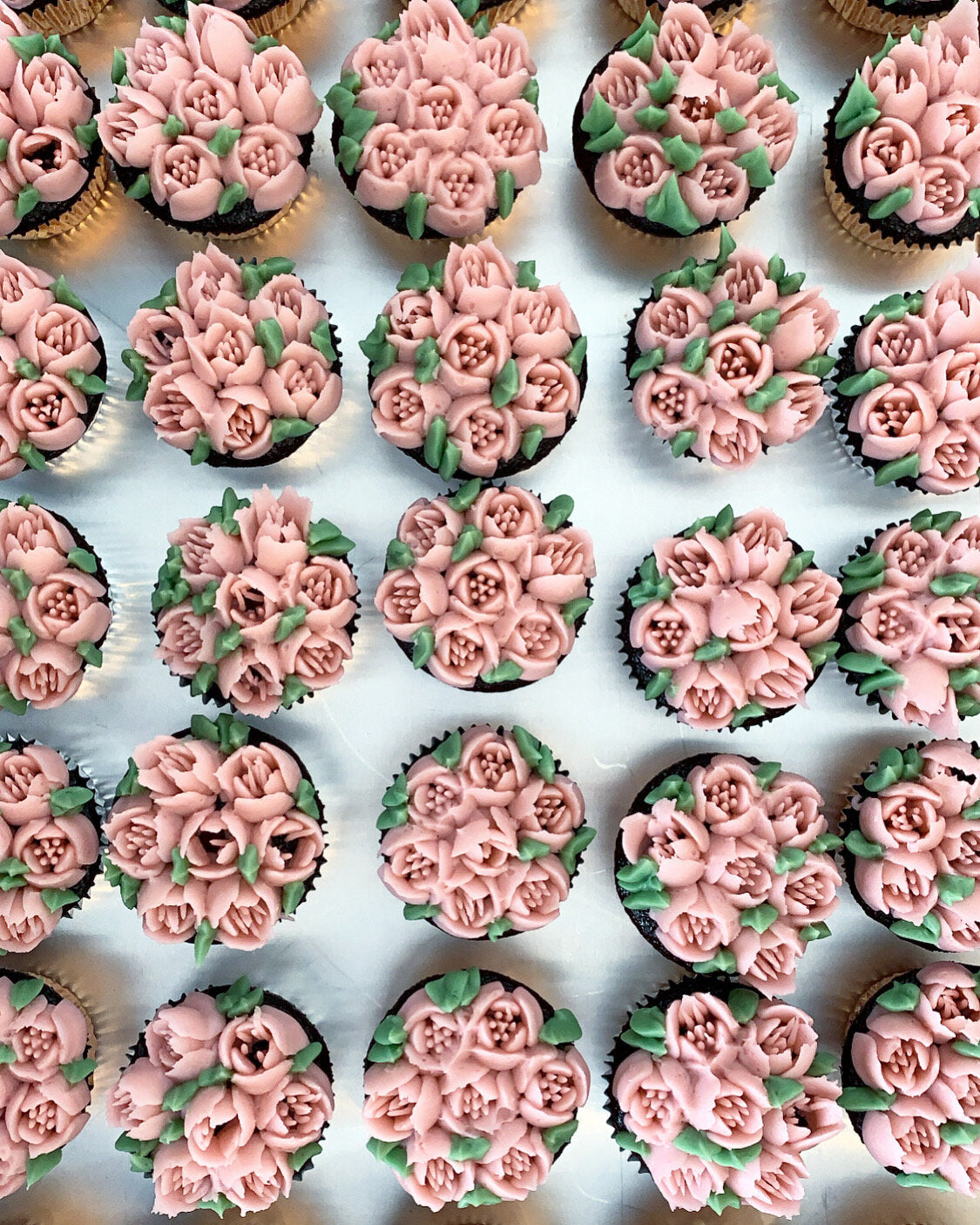 Buttercream Tulip Cupcakes - Main Image