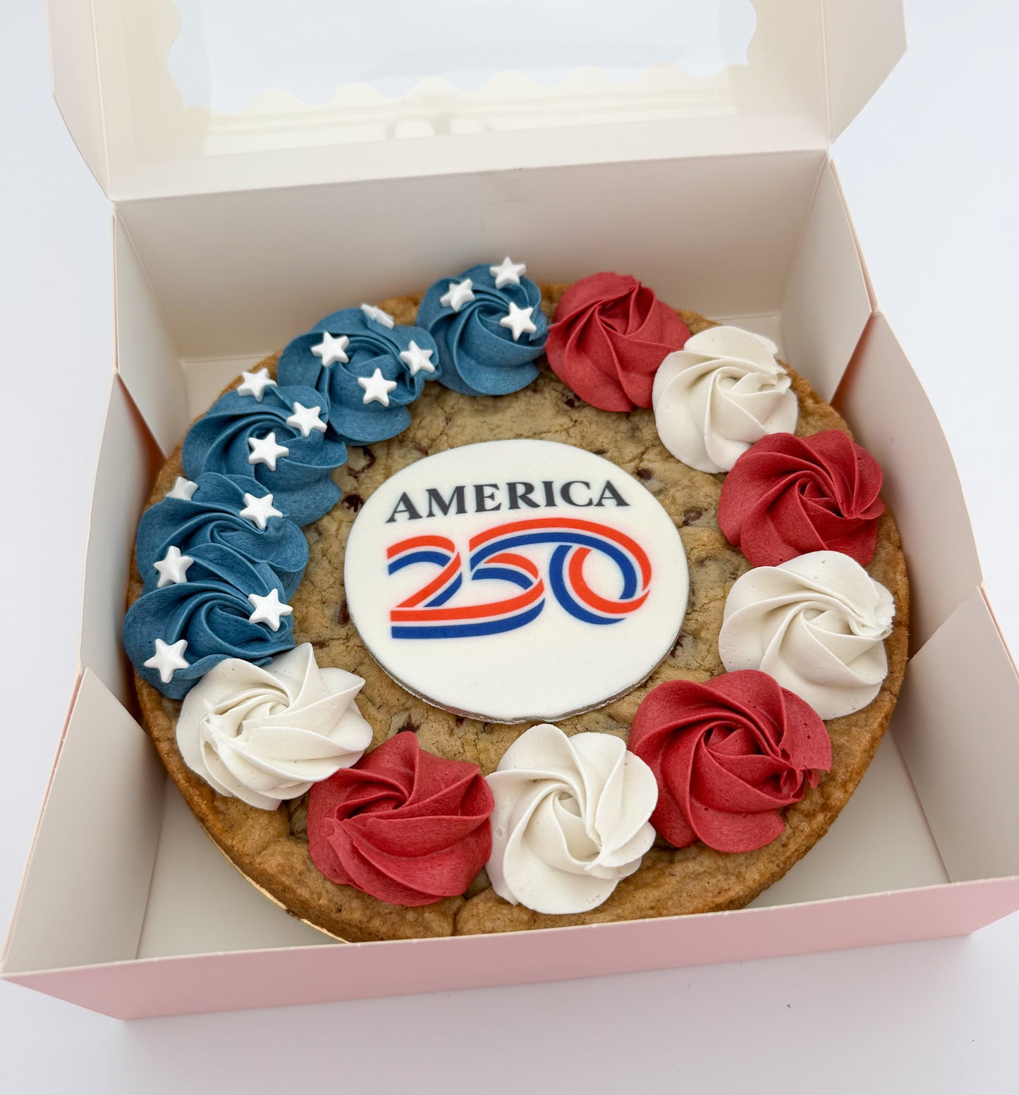 4th of July Chocolate Chip Cake