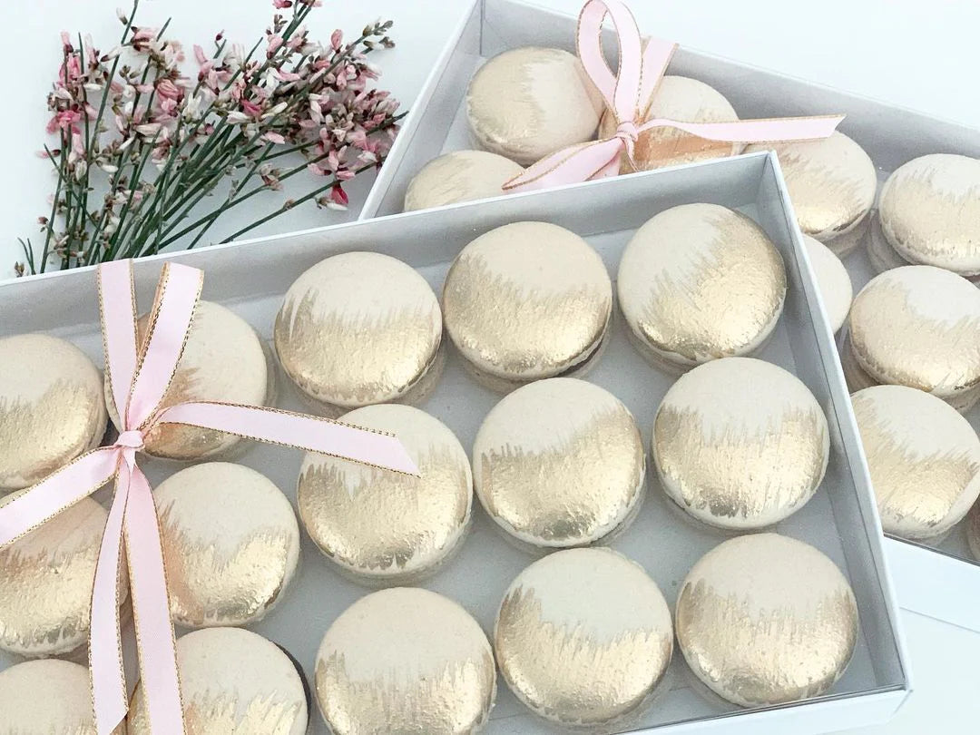 Brushed Macarons