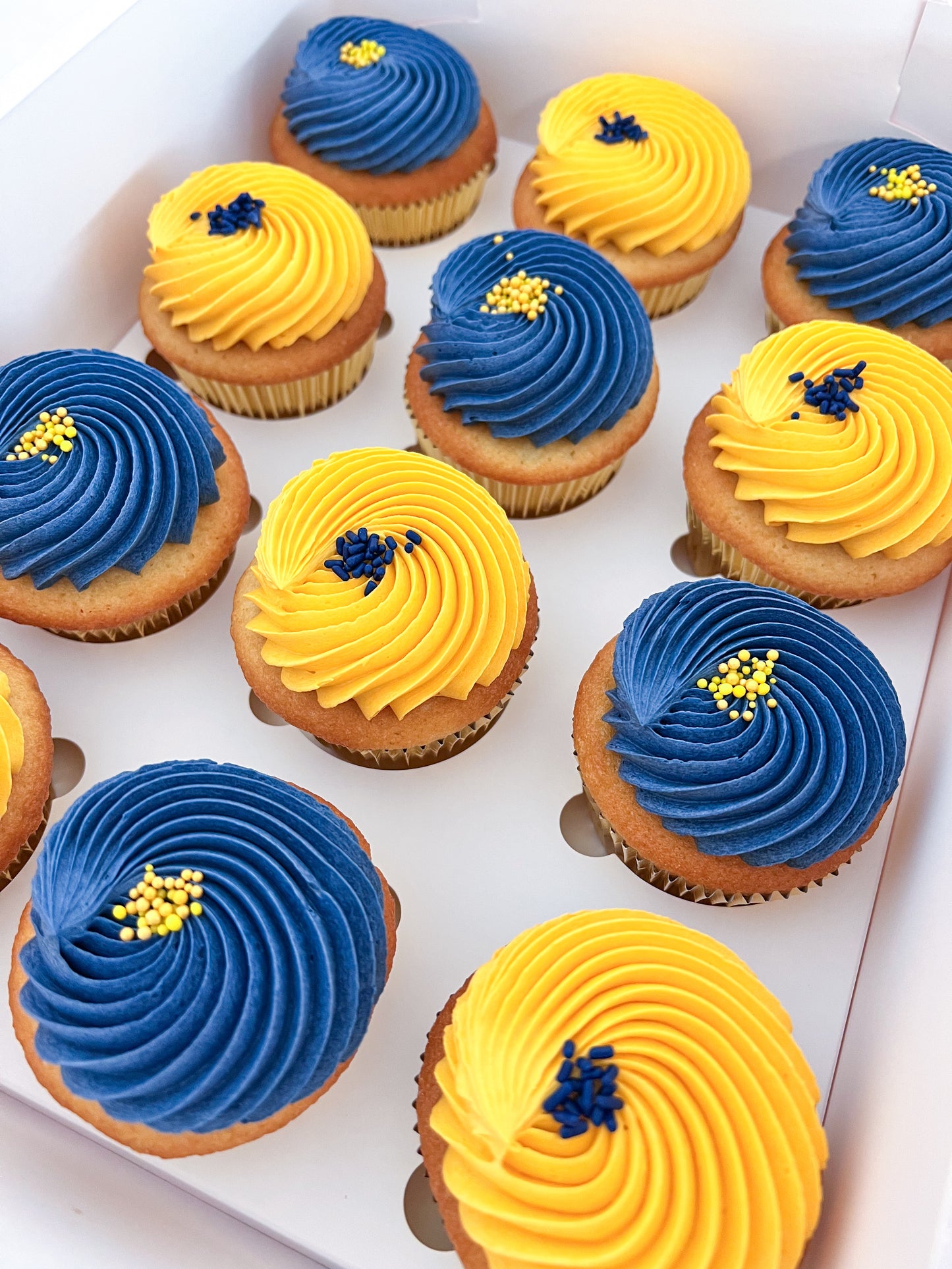 Buttercream Swirl Cupcakes