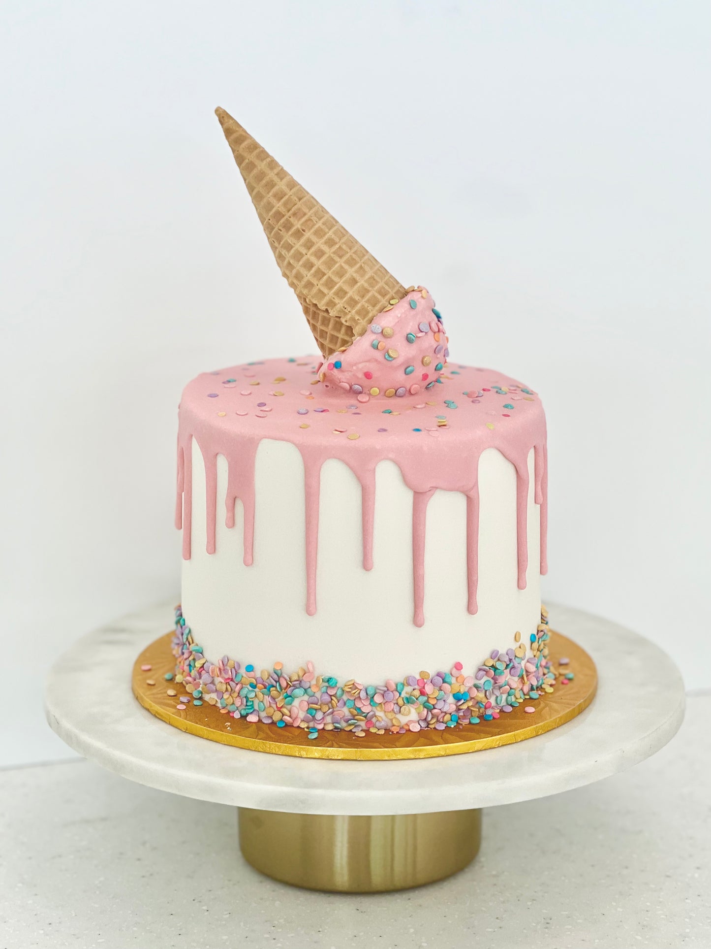 Ice Cream Cone Cake