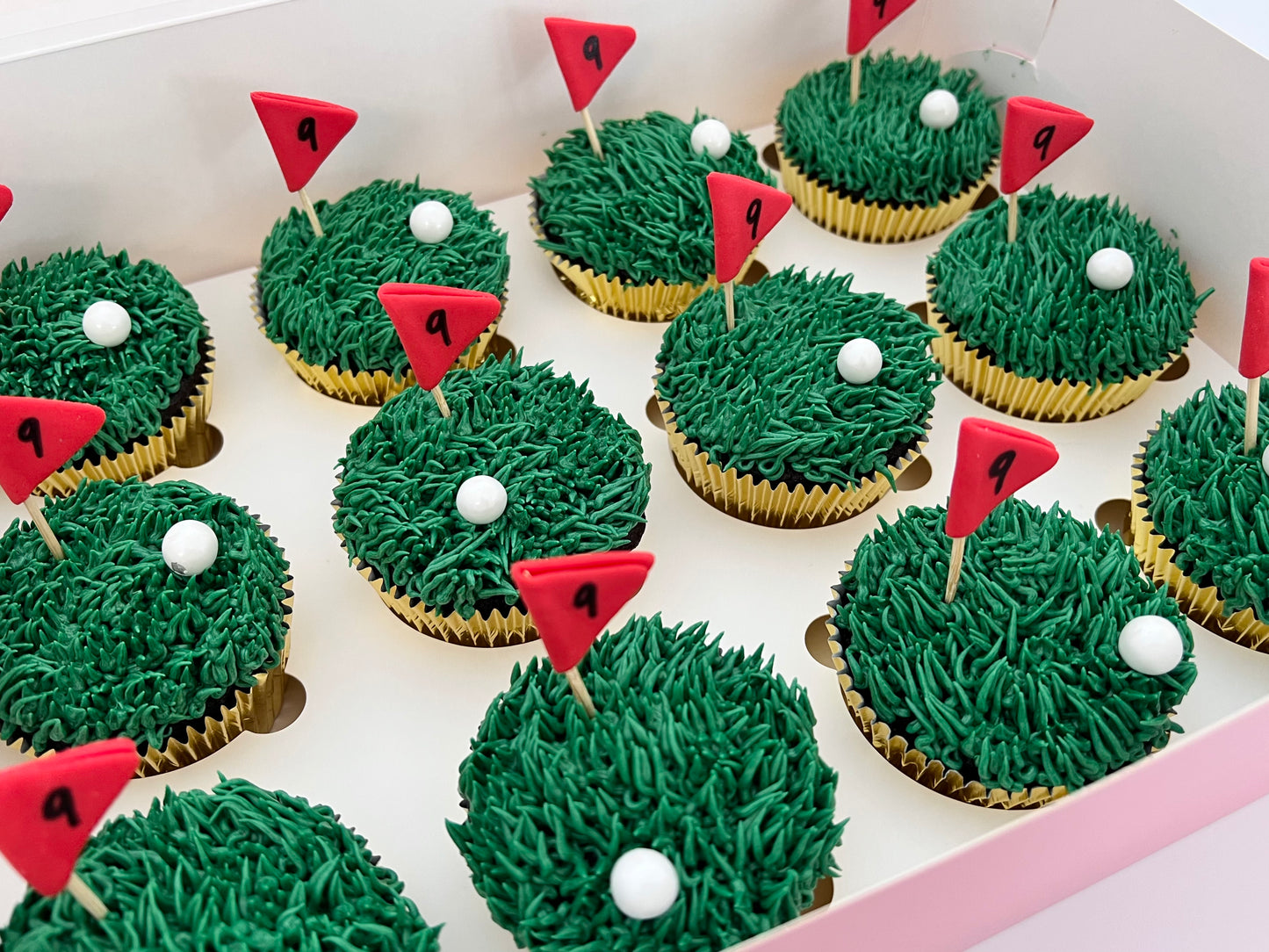 Golf Cupcakes