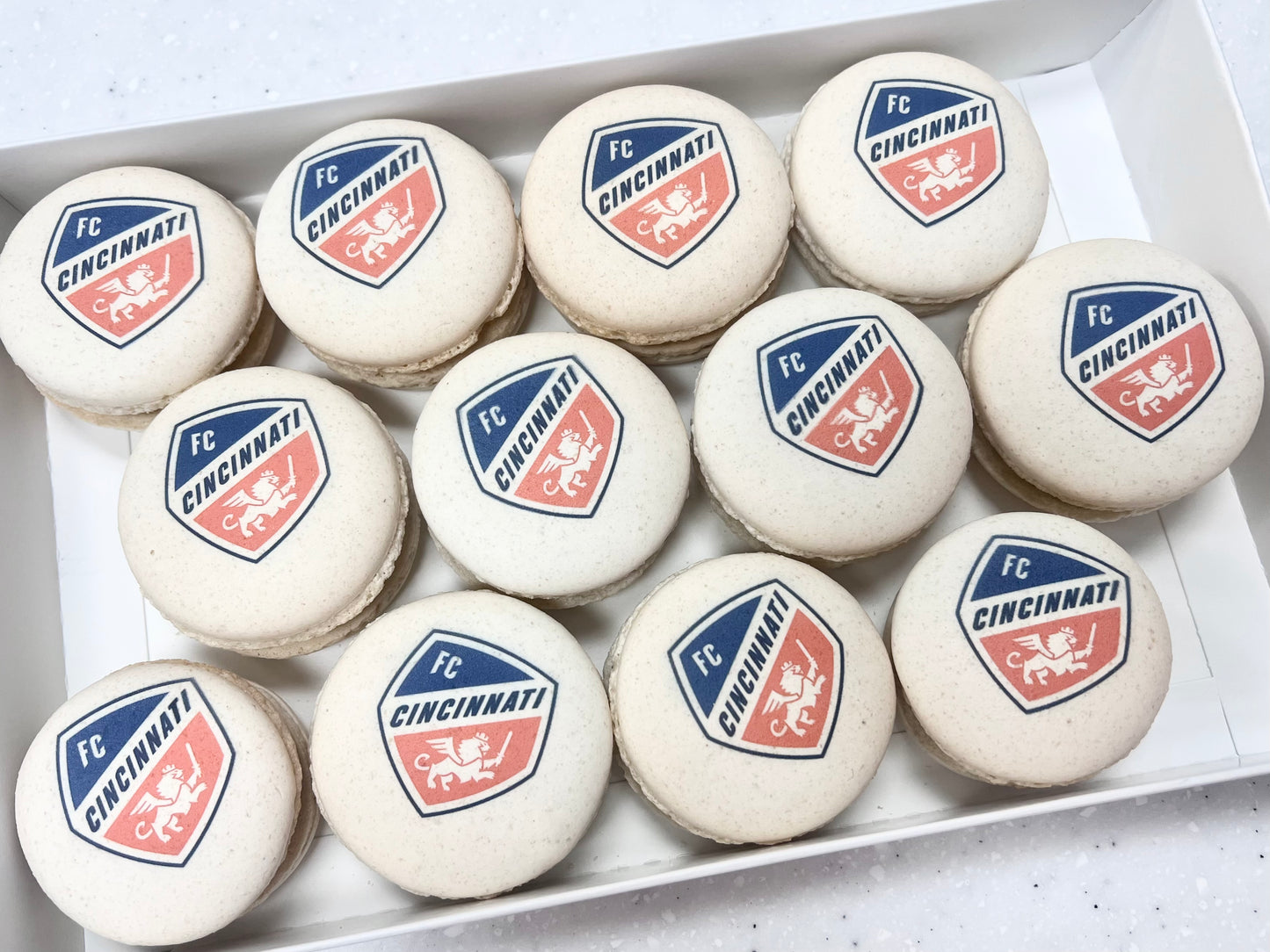 Custom Image Macarons