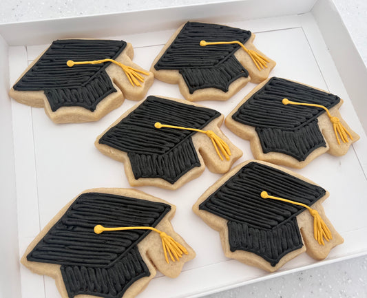 Graduation Cap Cookies