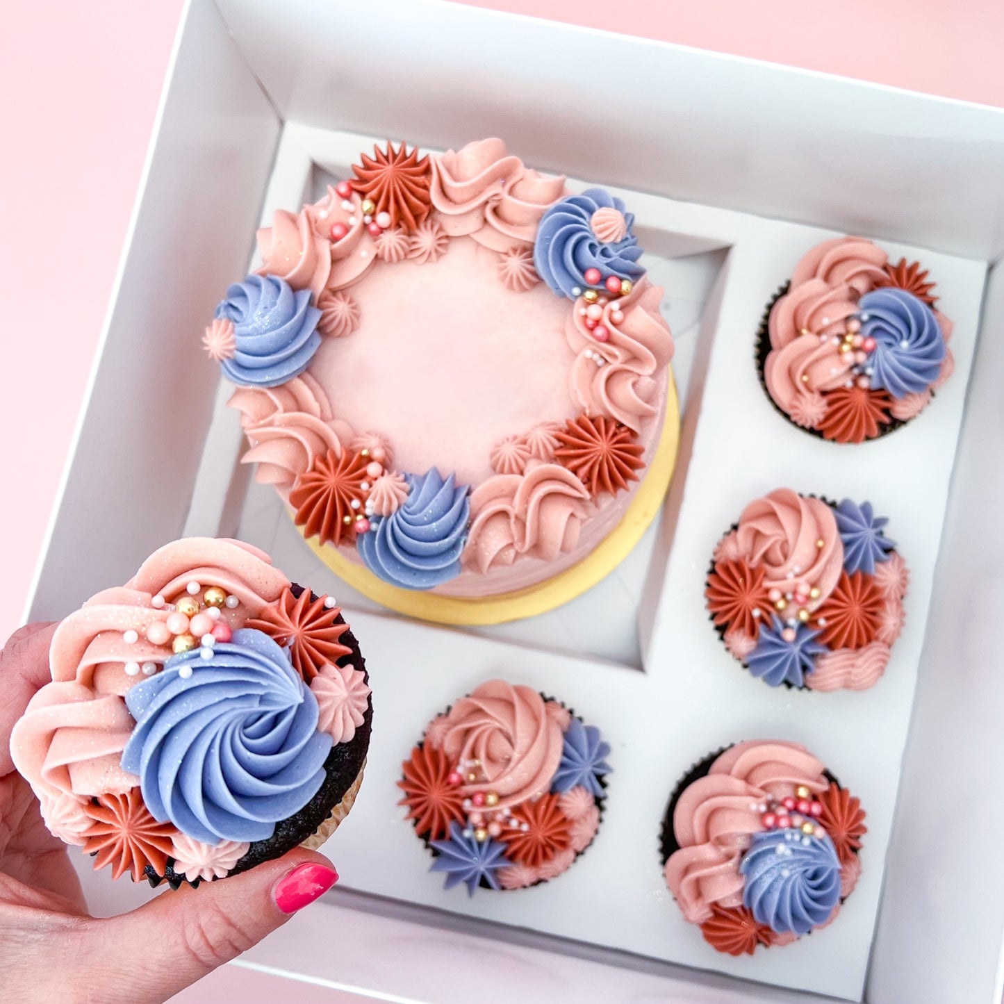 Cake and Cupcake Bento Box