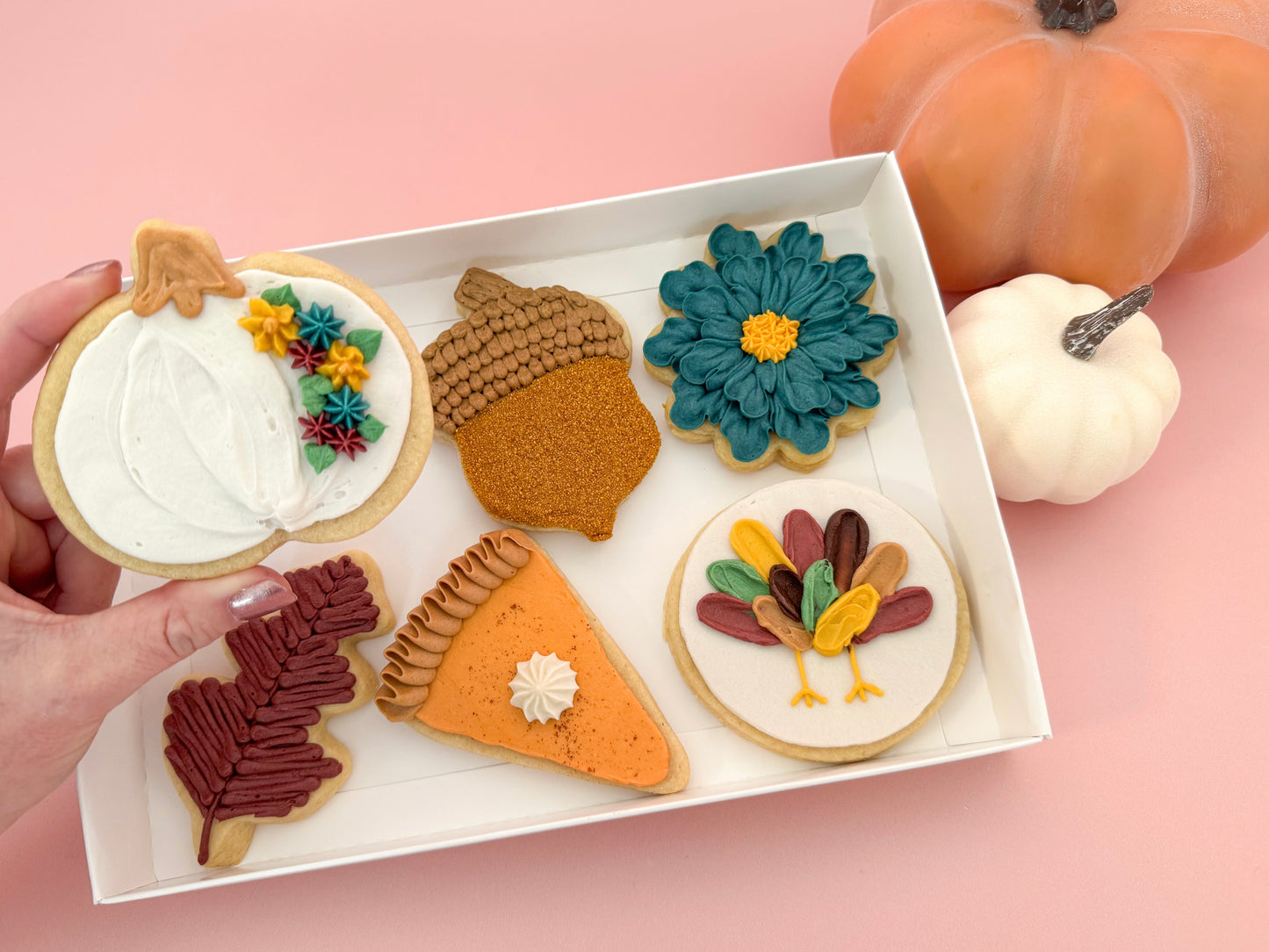 Thanksgiving Decorated Cookies
