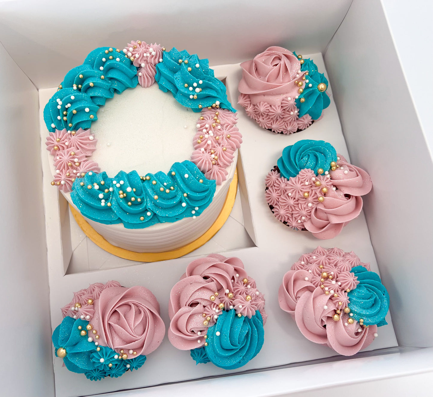 Cake and Cupcake Bento Box