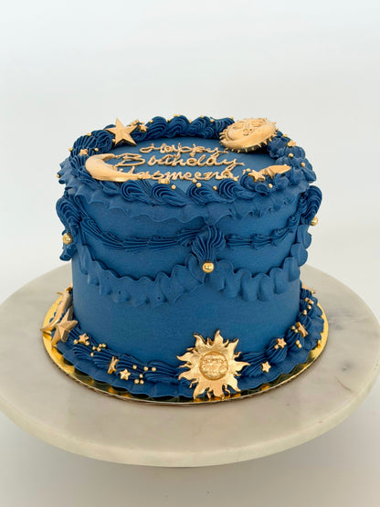 Celestial Vintage Cake