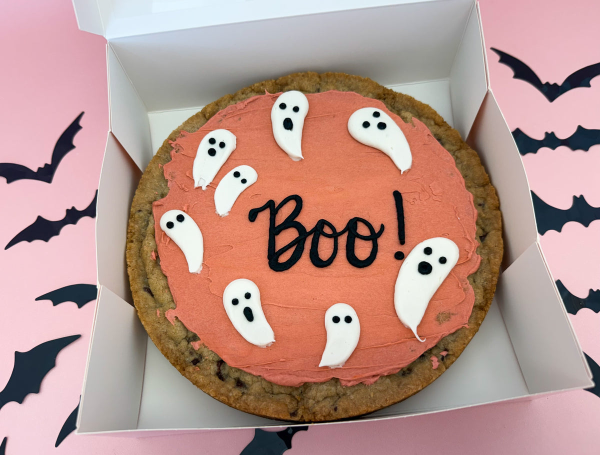 Halloween Chocolate Chip Cookie Cake