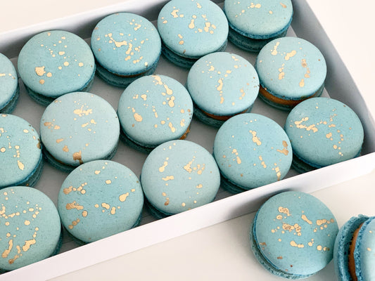Speckled Macarons