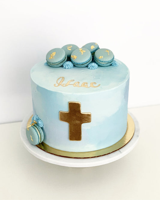 Religious With Name & Macs Cake