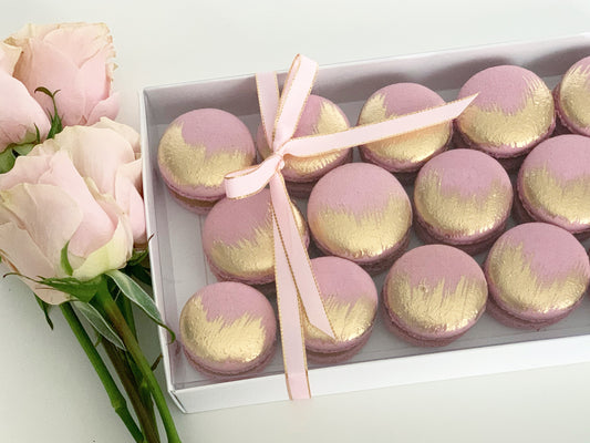 Brushed Macarons
