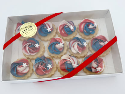 4th of July Assorted Cupcakes
