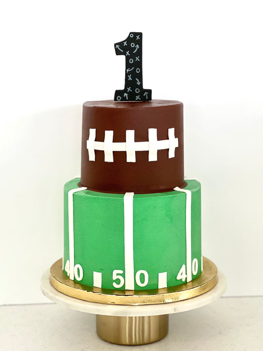 Football Field Cake