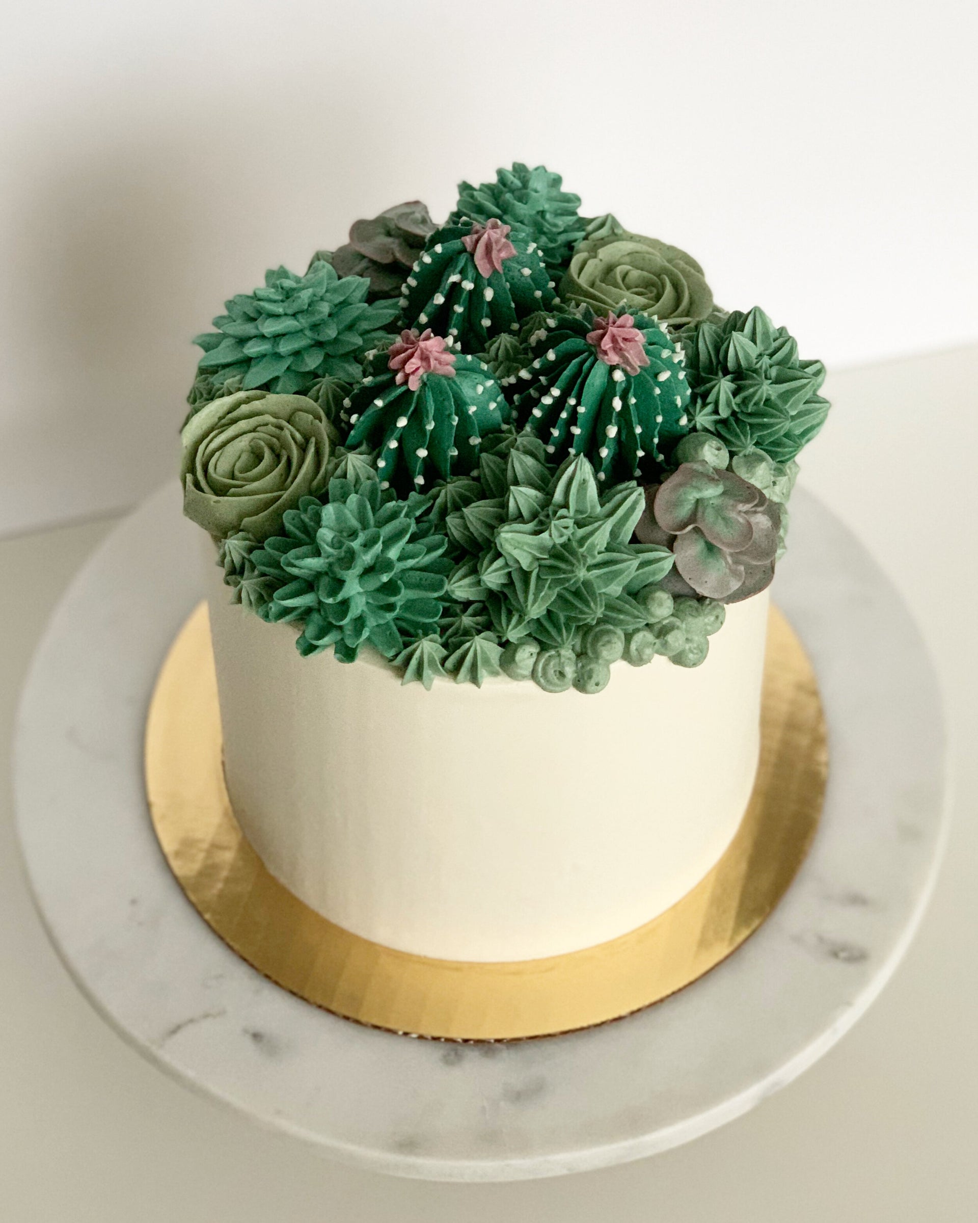 succulent garden cake Succulent Garden Cake