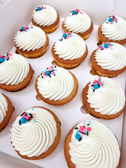 Buttercream Swirl Cupcakes