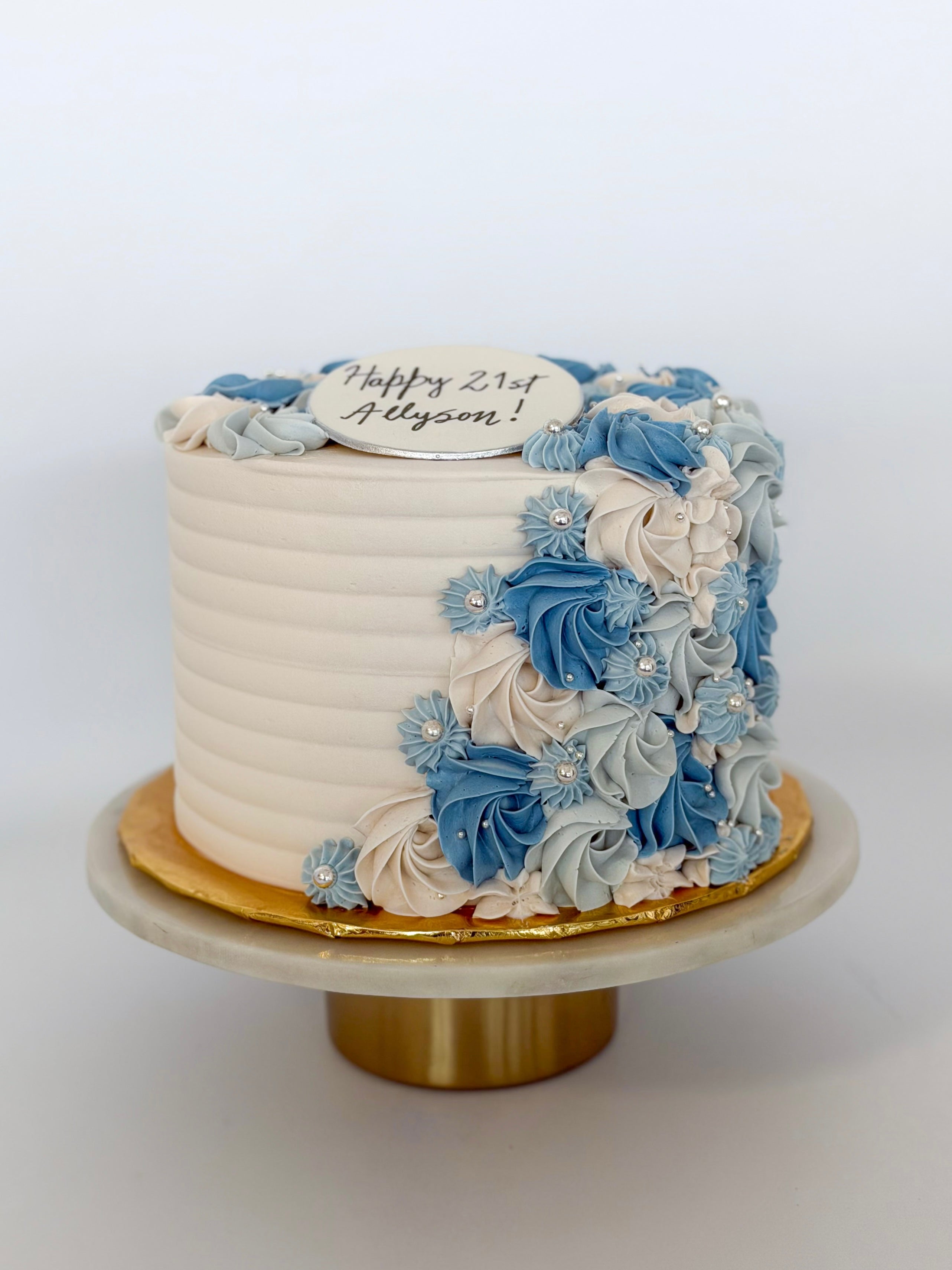 Cascading Florals Cake | Lulu's Sweets Boutique