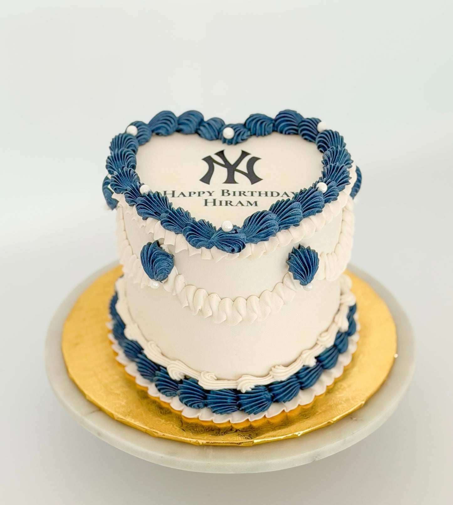 Vintage Heart Cake