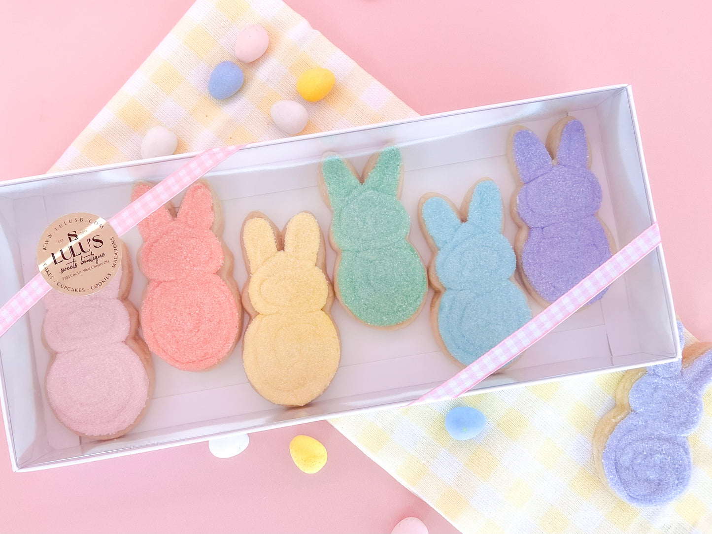 Easter Peeps Sugar Cookies