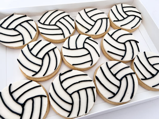 Volleyball Cookies