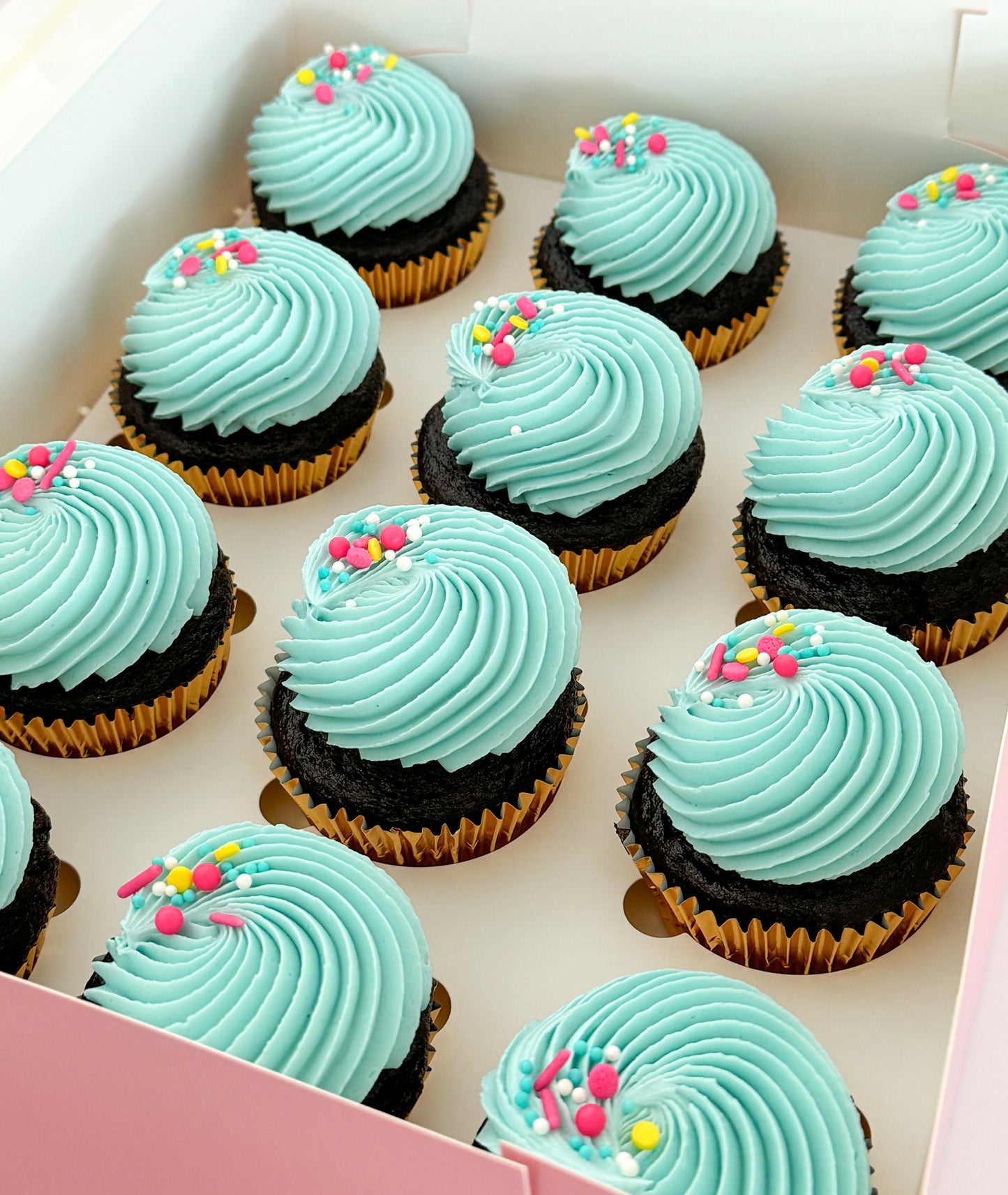 Buttercream Swirl Cupcakes