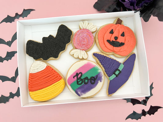 Halloween Decorated Cookies Set