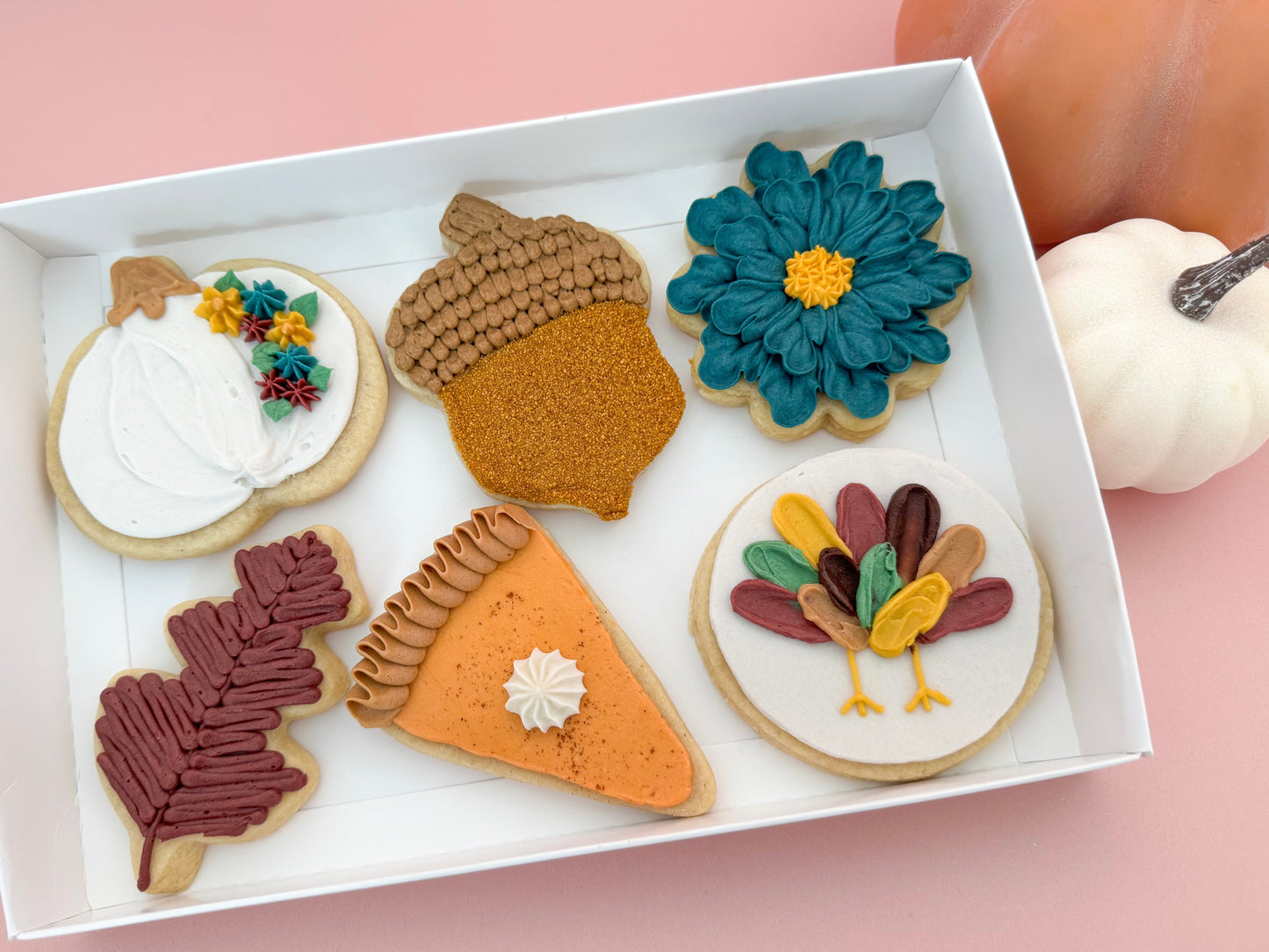 Thanksgiving Decorated Cookies