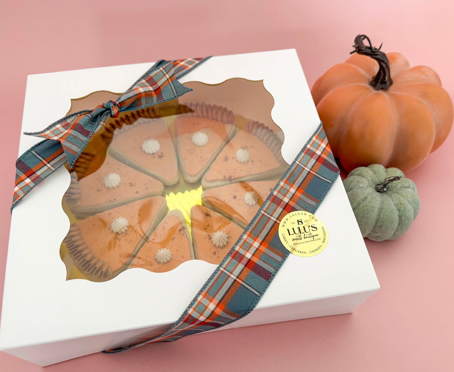 "Pumpkin Pie" Cookie Set
