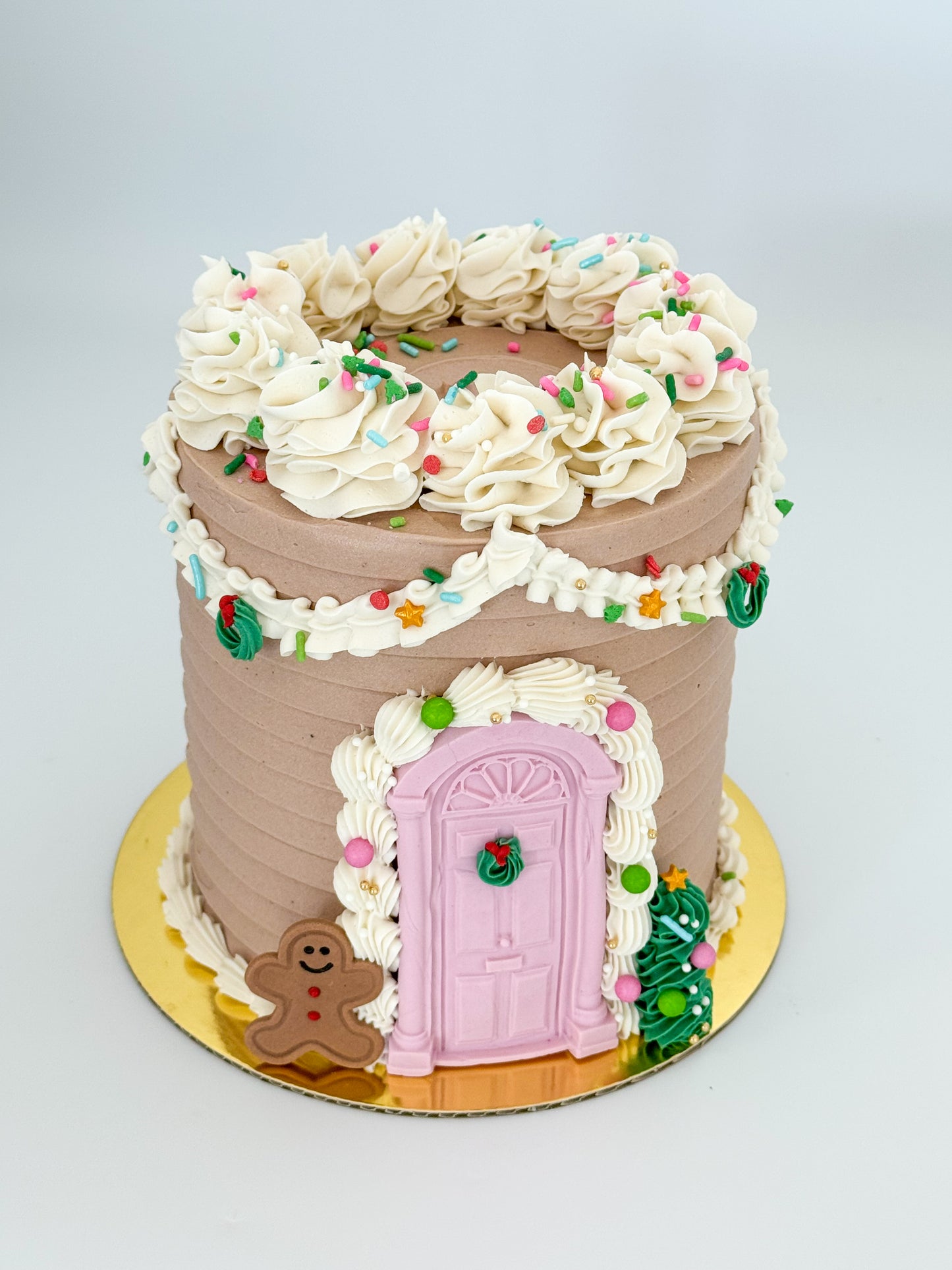 Christmas Cottage Cake