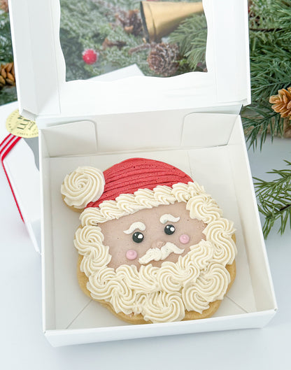 Large Santa Cookie