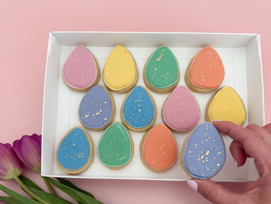 Mini Easter Egg Cookie Box