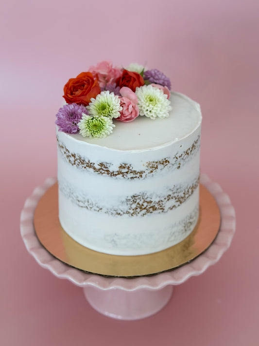 Spring Rustic Carrot Cake