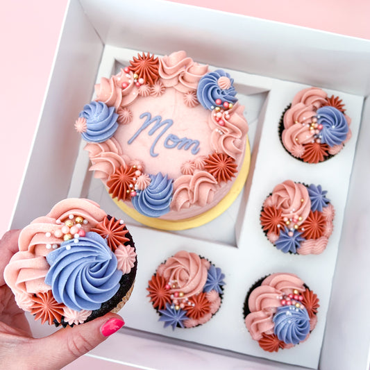 Mother's Day Cake & Cupcakes Bento Box